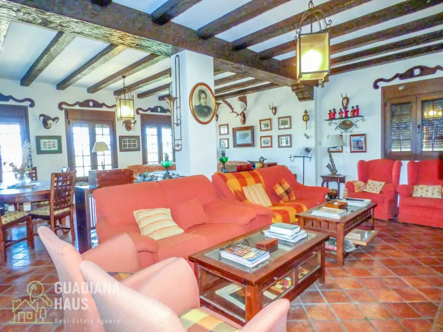 Living room of Country homes for sale in San Silvestre de Guzmán  with Private garden and Terrace