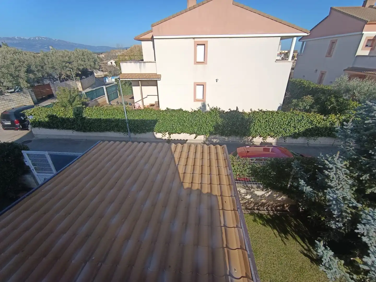 Balcony of Houses for sale in Siétamo  with Air Conditioner, Heating and Private garden