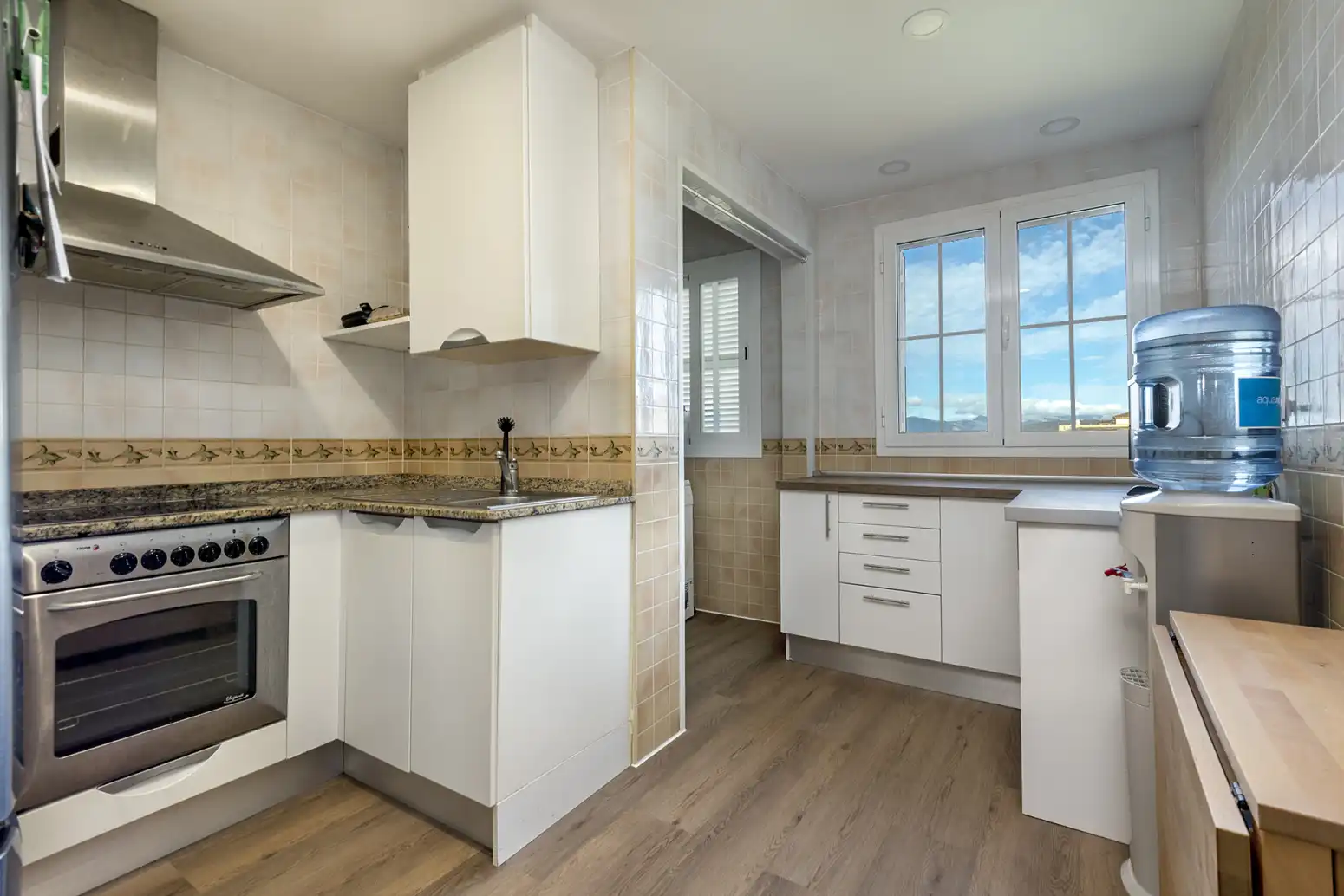 Cocina de Ático en venta en  Palma de Mallorca con Aire acondicionado, Calefacción y Jardín privado