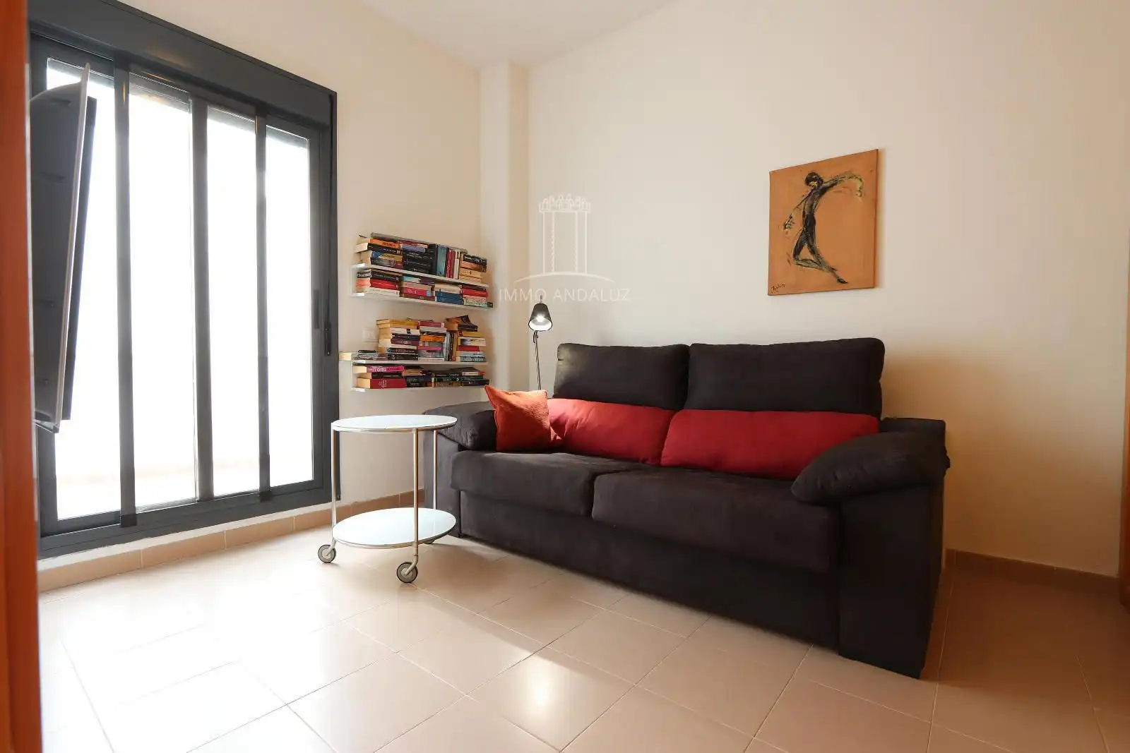 Wohnzimmer von Wohnung zum Verkauf in Conil de la Frontera mit Klimaanlage, Heizung und Terrasse