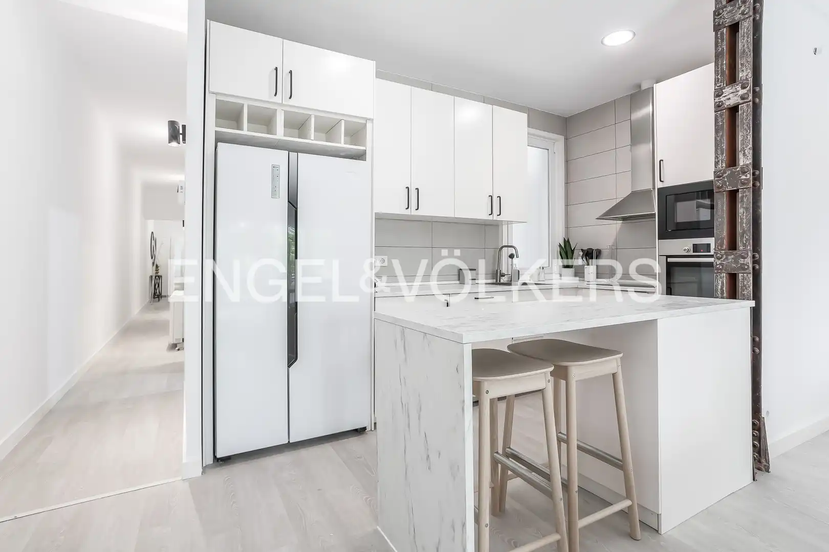 Kitchen of Flat for sale in Madrid  with Heating