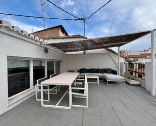 Terrace of Duplex to rent in  Valencia Capital  with Air Conditioner and Terrace