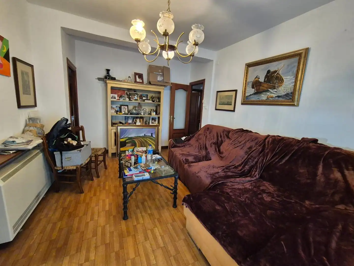Sala d'estar de Pis en venda en Valladolid amb Calefacció i Balcó