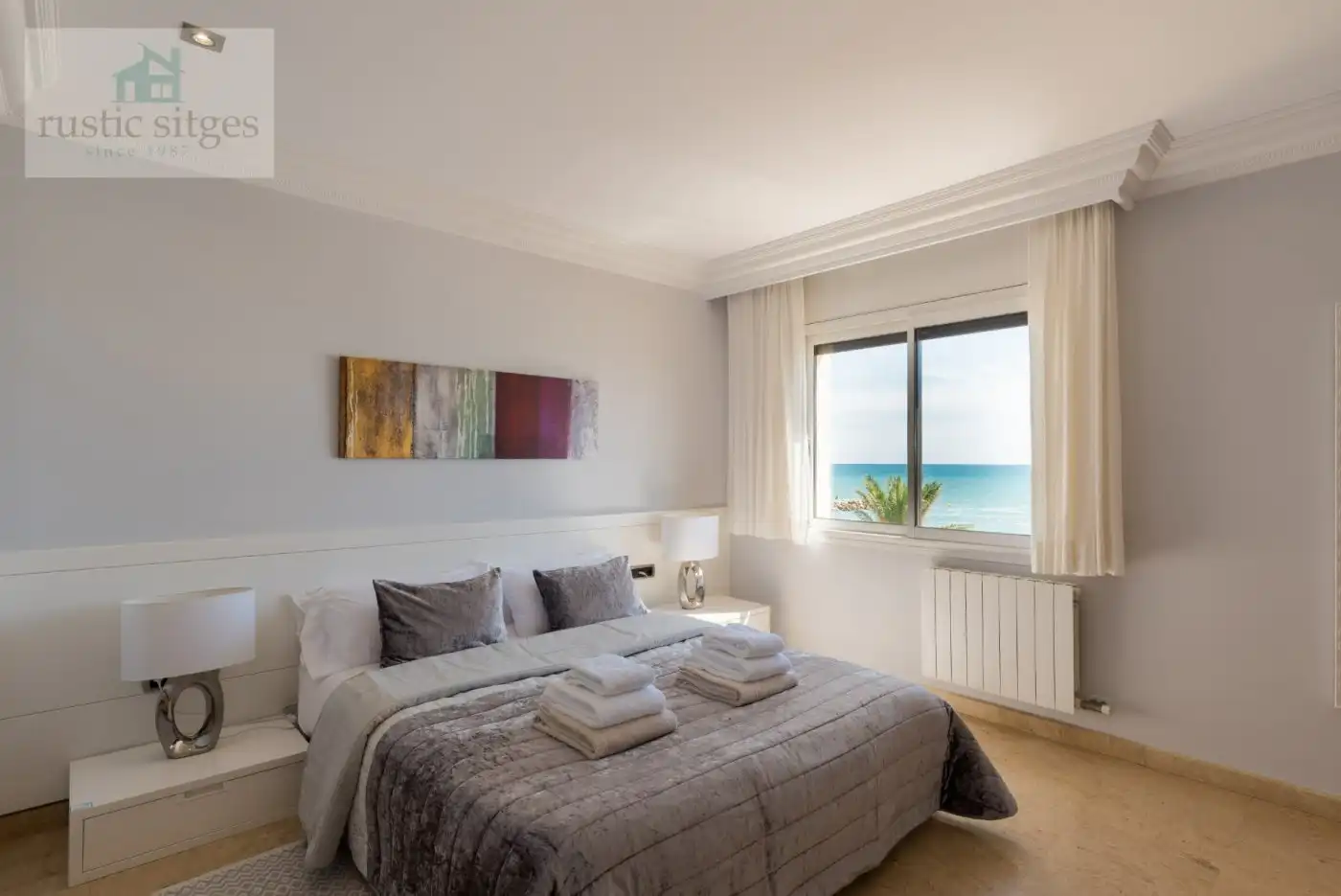 Dormitori de Casa o xalet en venda en Sitges amb Aire condicionat, Calefacció i Jardí privat