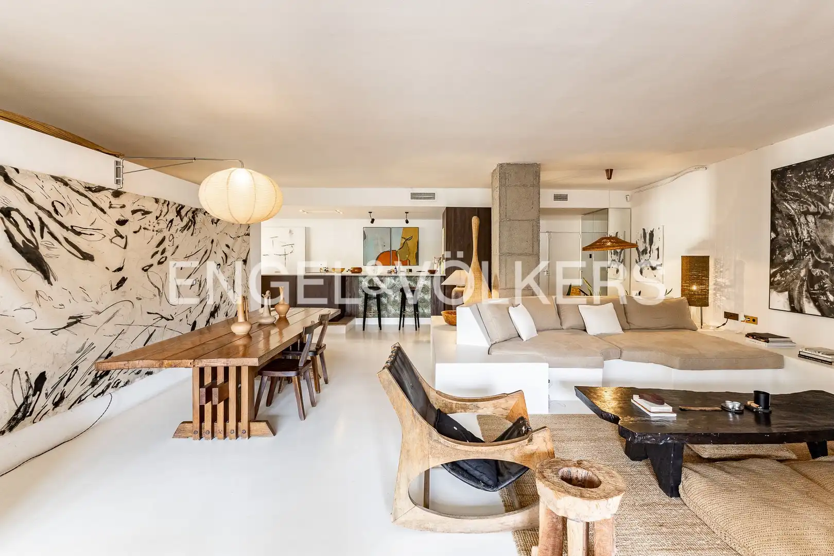 Sala d'estar de Loft en venda en Barcelona amb Aire condicionat, Calefacció i Terrassa