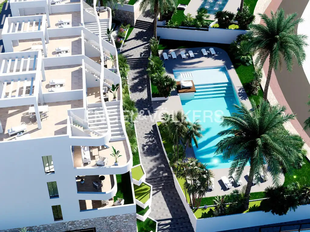 Apartment mit Pool zum Verkauf in Balcón de Finestrat - Terra Marina, imagen 16