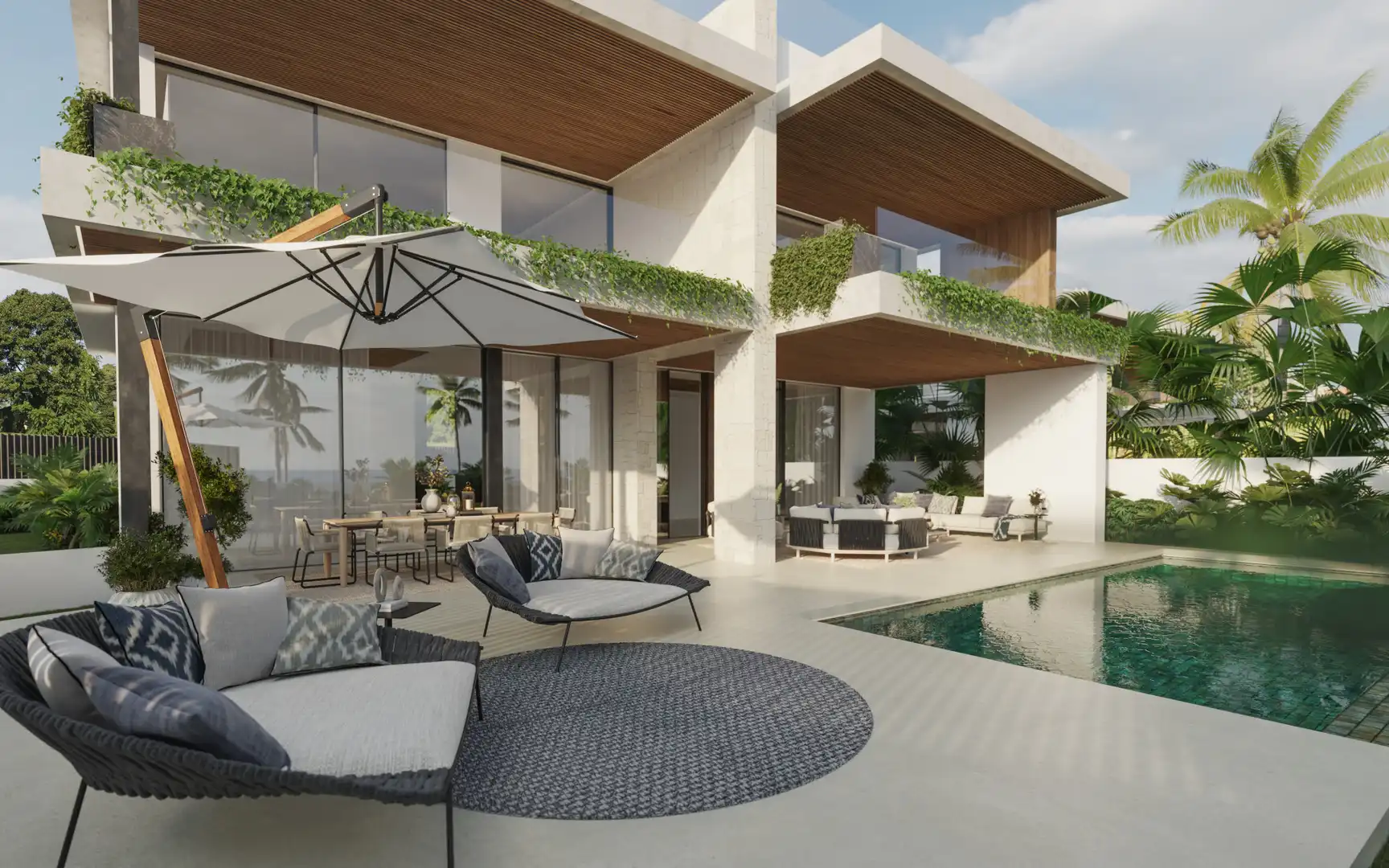 Terrassa de Casa o xalet en venda en Marbella amb Aire condicionat, Terrassa i Traster