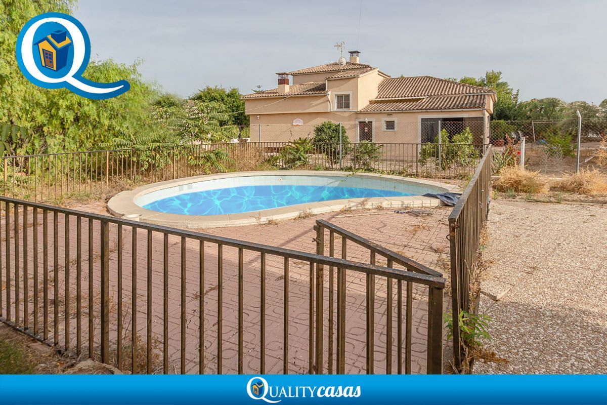 Piscina de Casa o chalet en venta en Elche / Elx con Terraza