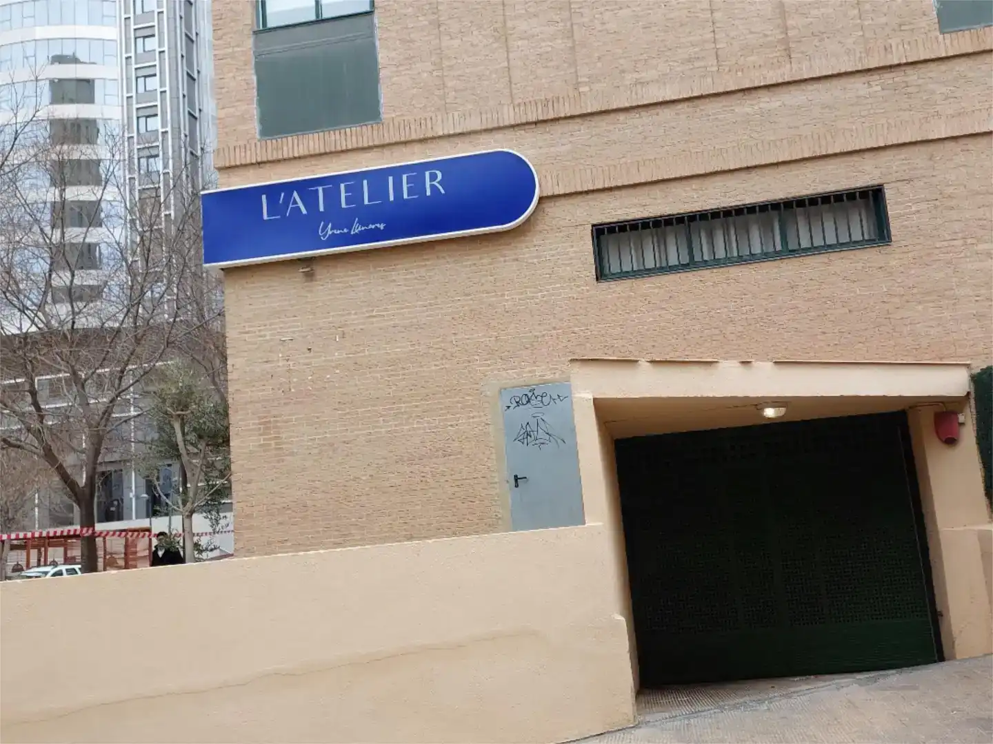 Vista exterior de Garatge de lloguer en Valencia