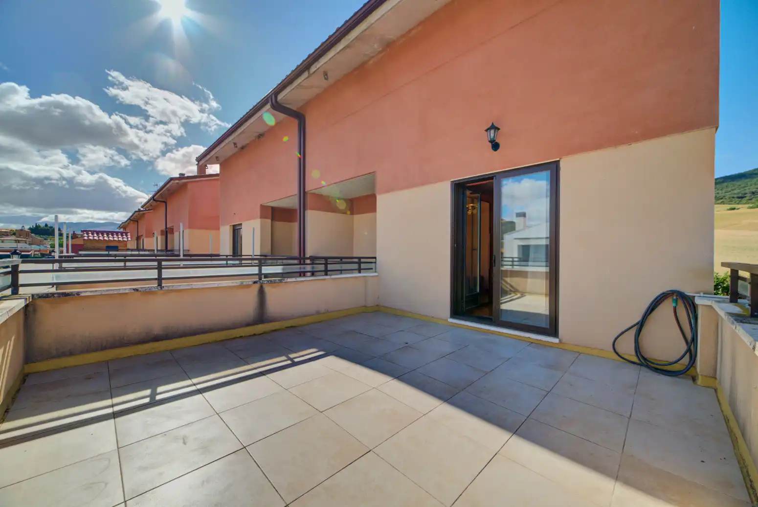Terrace of Attic for sale in Enériz / Eneritz  with Heating, Private garden and Parquet flooring