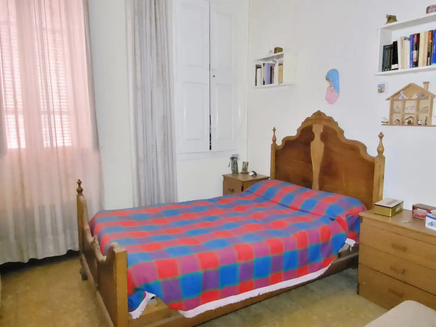 Dormitori de Casa adosada en venda en El Palau d'Anglesola amb Calefacció i Jardí privat