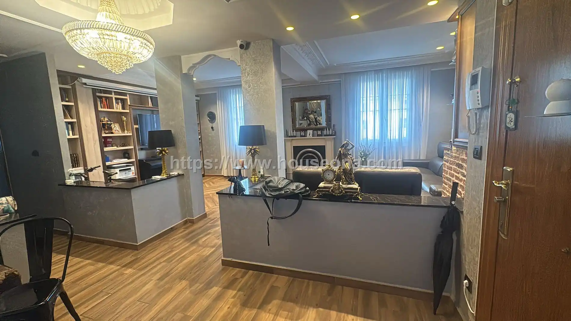 Sala de estar de Piso en venta en Bilbao  con Calefacción y Amueblado