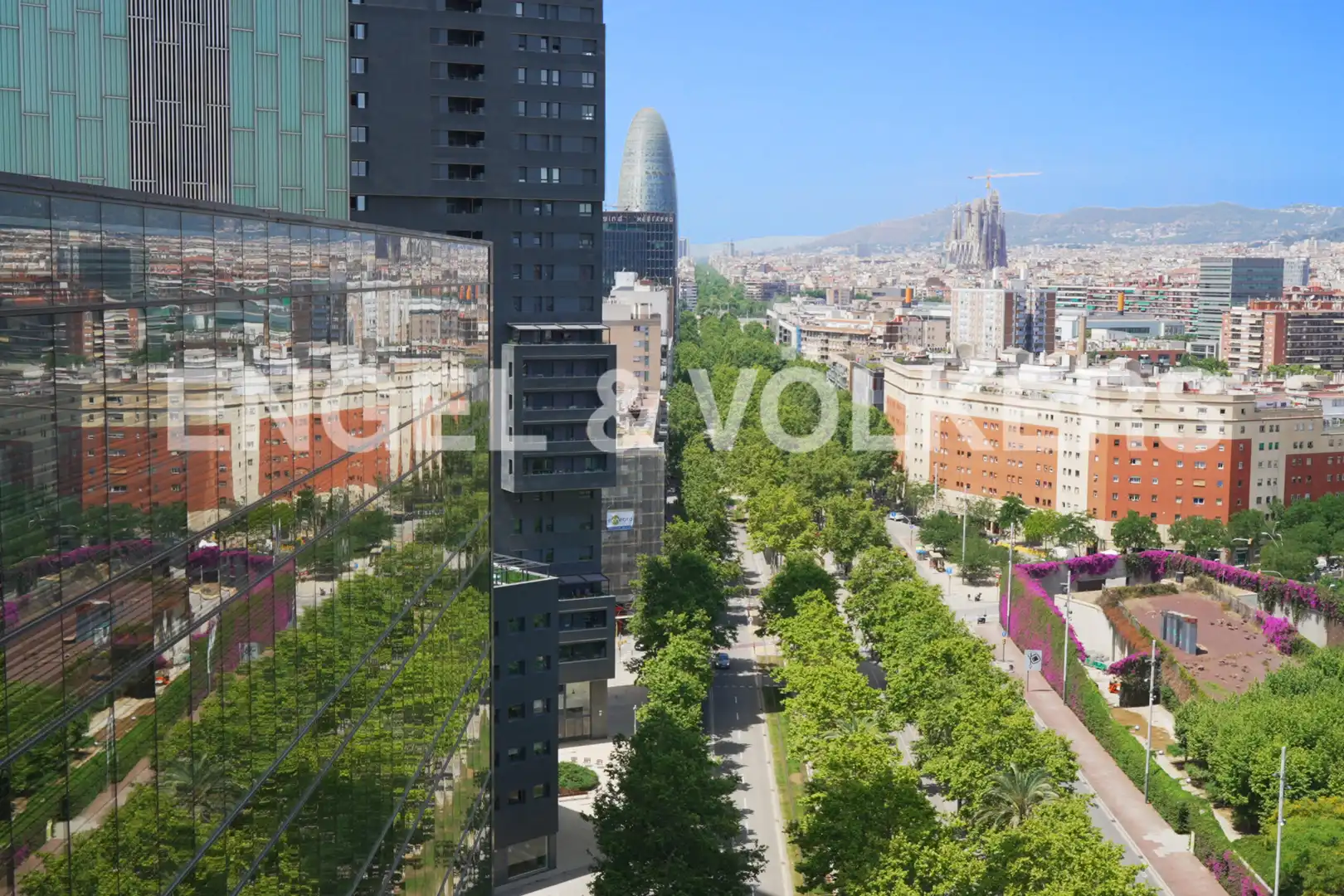 Vista exterior de Oficina de alquiler en Barcelona con Aire acondicionado y Terraza