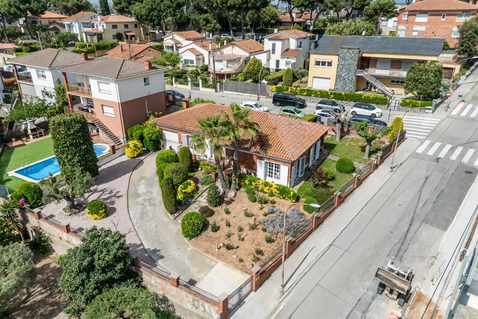 Vista exterior de Casa o chalet en venta en Montmeló con Jardín privado, Terraza y Balcón