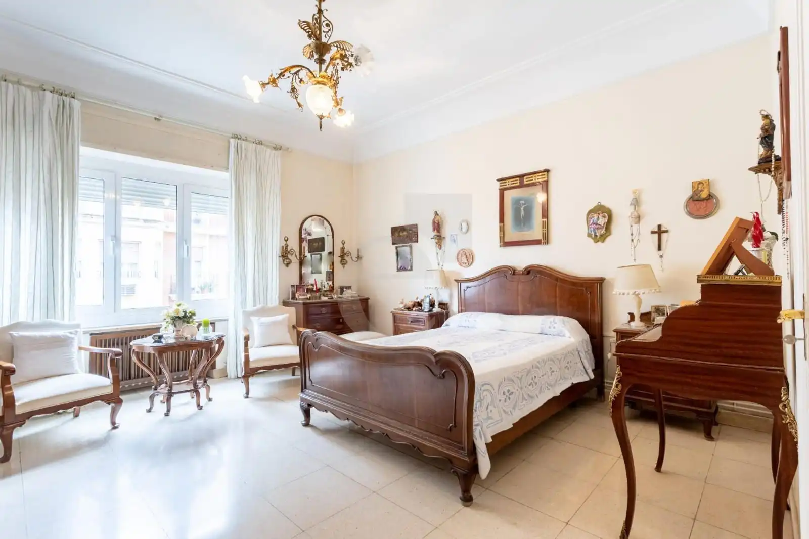 Schlafzimmer von Wohnung zum Verkauf in Valencia mit Klimaanlage, Terrasse und Abstellraum