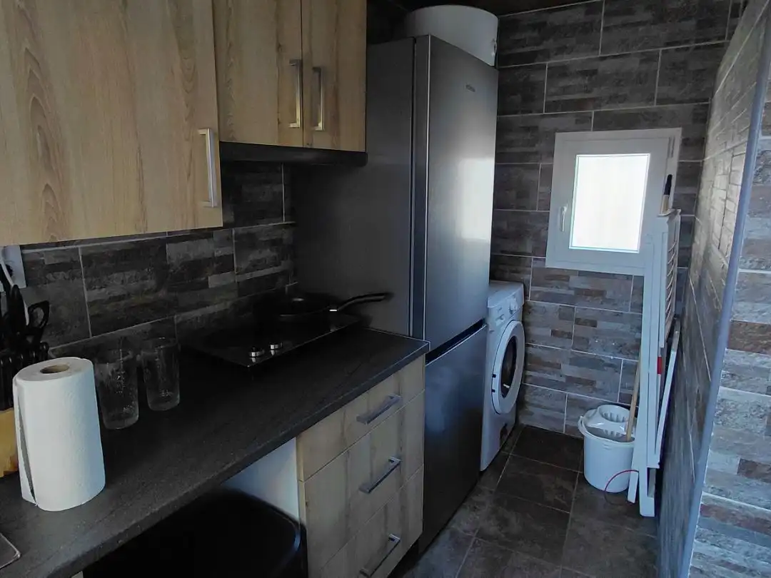 Cocina de Casa o chalet para compartir en Valdemaqueda con Calefacción, Jardín privado y Terraza