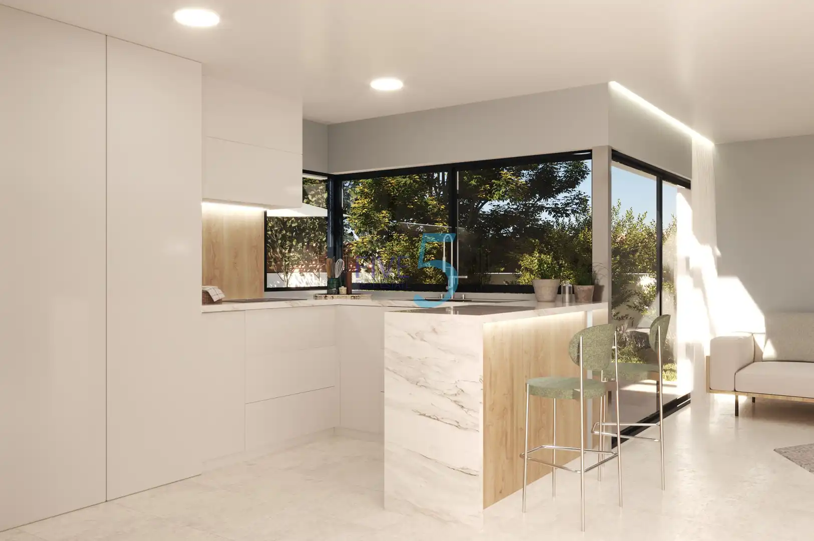 Cocina de Piso en venta en L'Alfàs del Pi