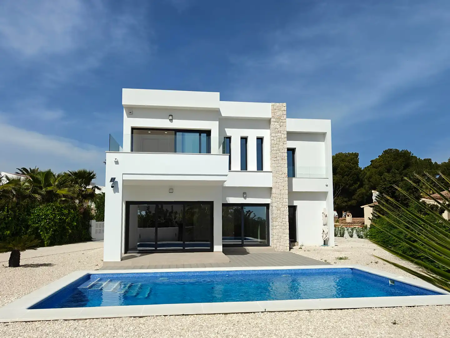 Vista exterior de Casa o chalet en venta en Benissa con Aire acondicionado, Calefacción y Jardín privado