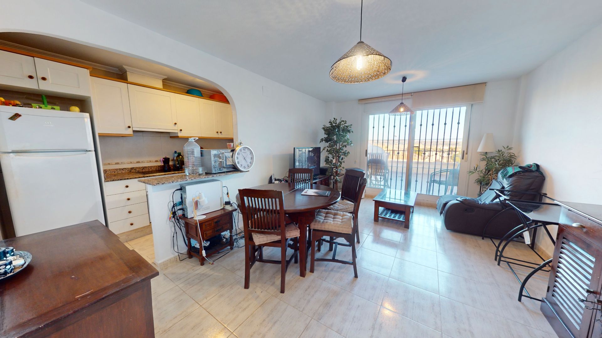 Dining room of Single-family semi-detached for sale in Mutxamel  with Terrace and Community pool