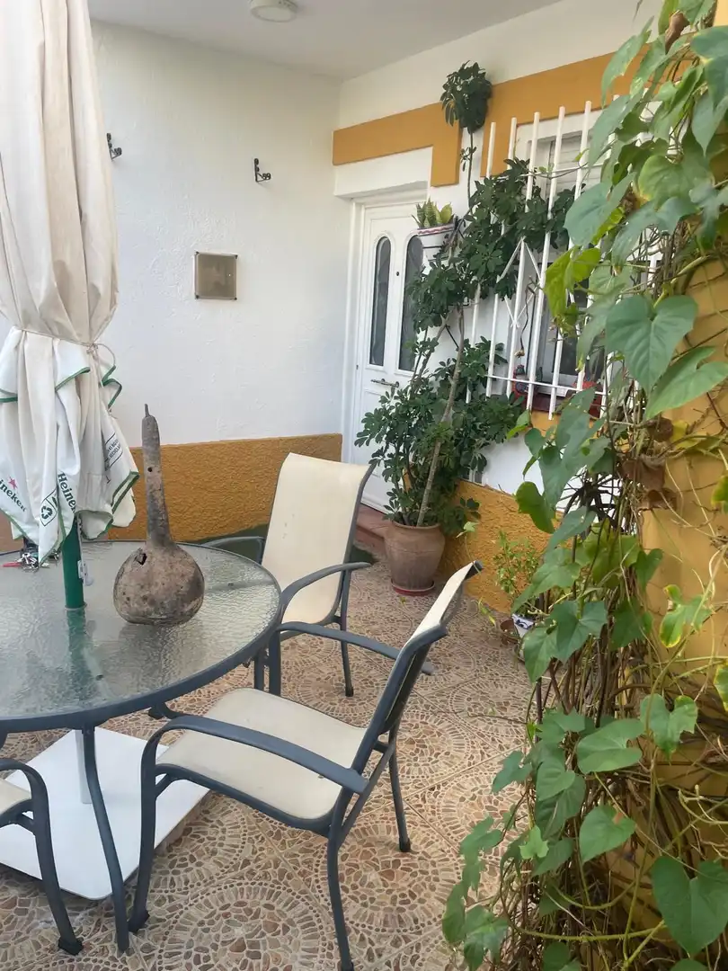 Terrassa de Casa o xalet de lloguer en Roquetas de Mar amb Aire condicionat, Calefacció i Jardí privat