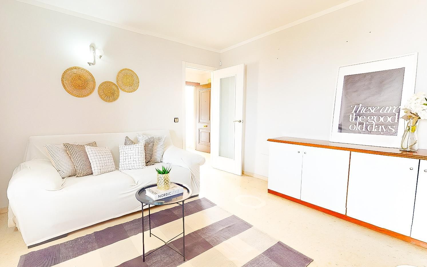 Living room of Flat for sale in Benalmádena  with Air Conditioner, Private garden and Terrace