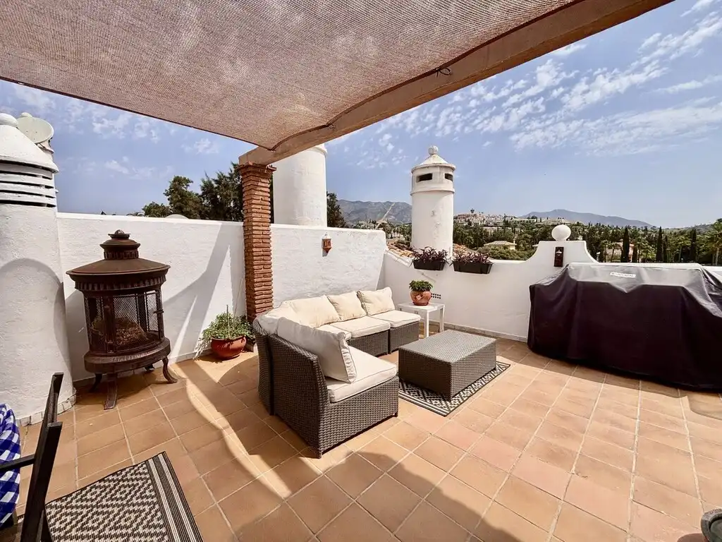 Terrace of Attic for sale in Mijas  with Terrace, Storage room and Furnished