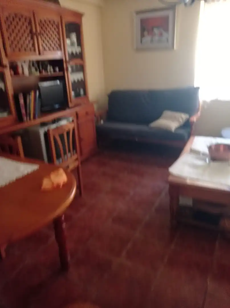 Living room of Houses for sale in Valdelacasa  with Furnished and Balcony