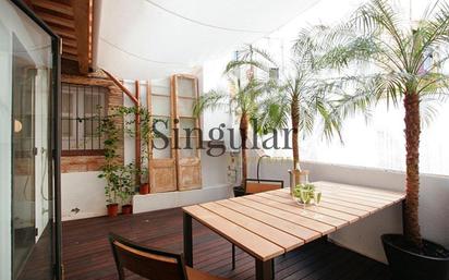 Terrace of Flat for sale in  Barcelona Capital  with Heating, Terrace and Balcony