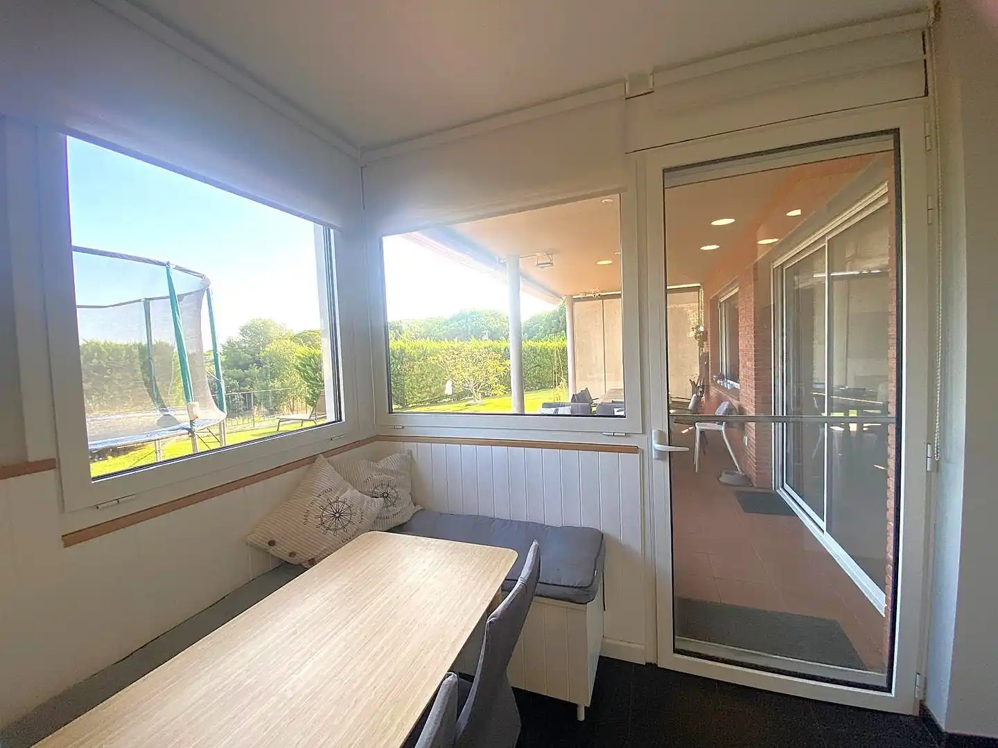 Terrasse von Haus oder Chalet zum Verkauf in Sant Vicenç de Montalt mit Klimaanlage, Heizung und Privatgarten