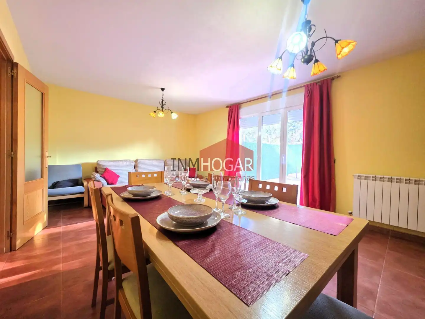 Comedor de Casa adosada en venta en Hervencias Altas - El Pinar