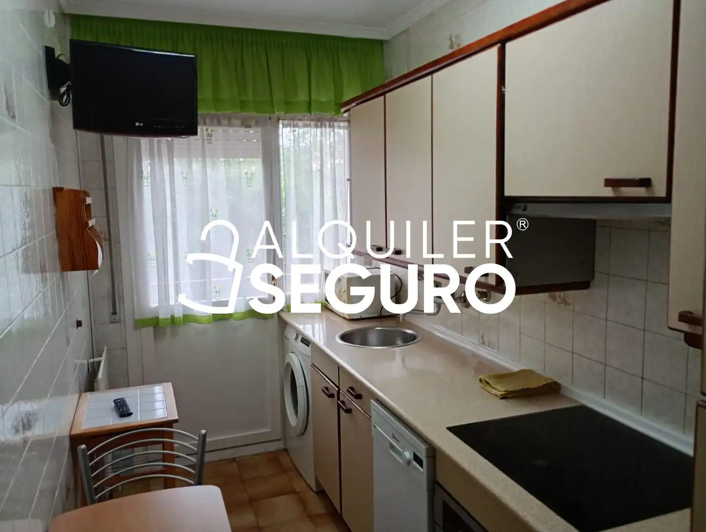 Küche von Wohnung zur Miete in Vitoria - Gasteiz mit Heizung, Terrasse und Möbliert