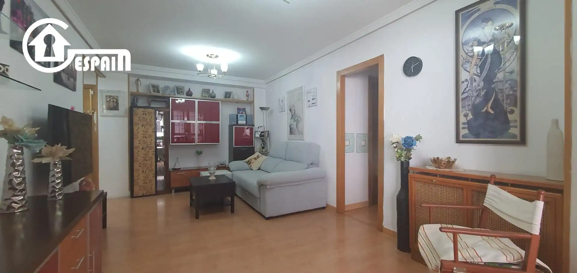 Sala d'estar de Pis en venda en Madrid amb Aire condicionat, Calefacció i Jardí privat