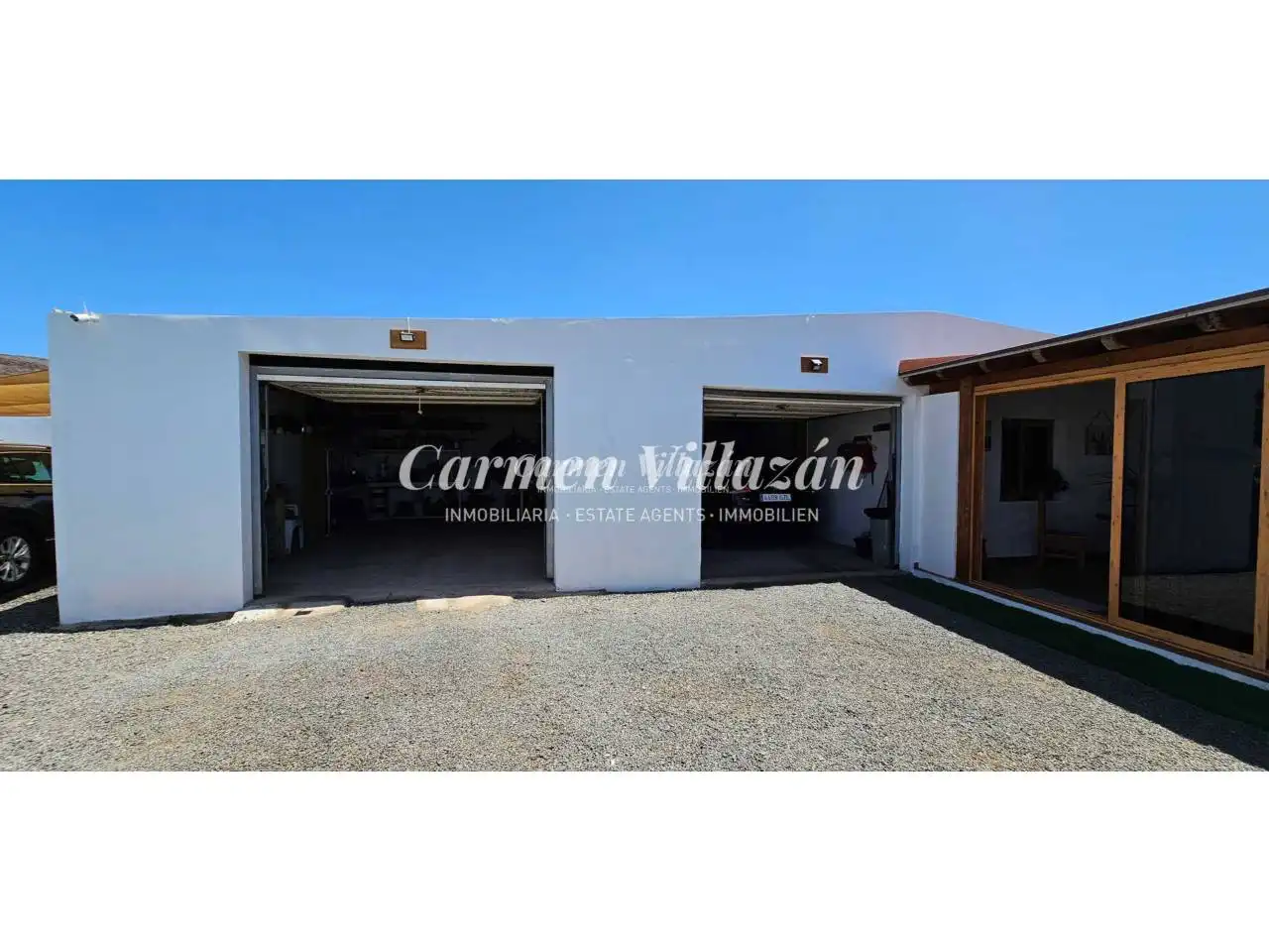 Vista exterior de Casa o chalet en venta en Tuineje con Jardín privado, Terraza y Piscina