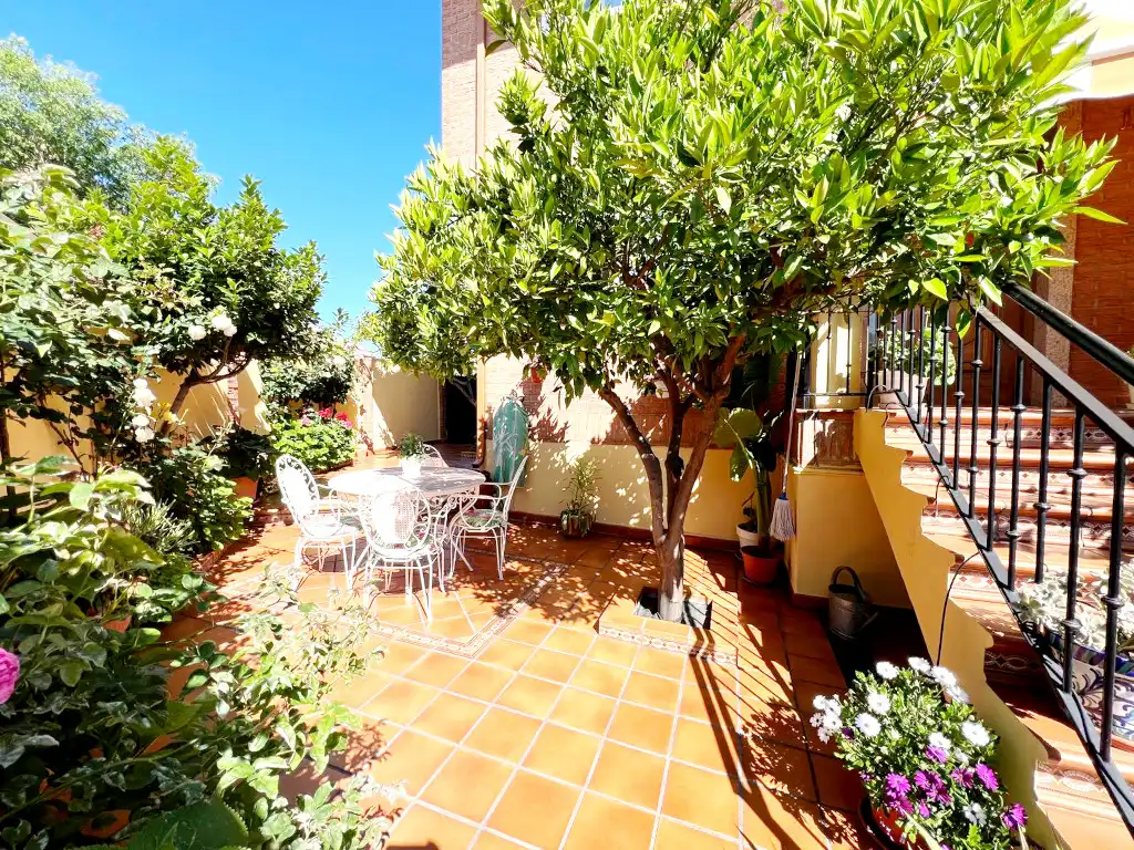 Terraza de Casa o chalet en venta en Alcalá de Henares con Aire acondicionado, Calefacción y Jardín privado