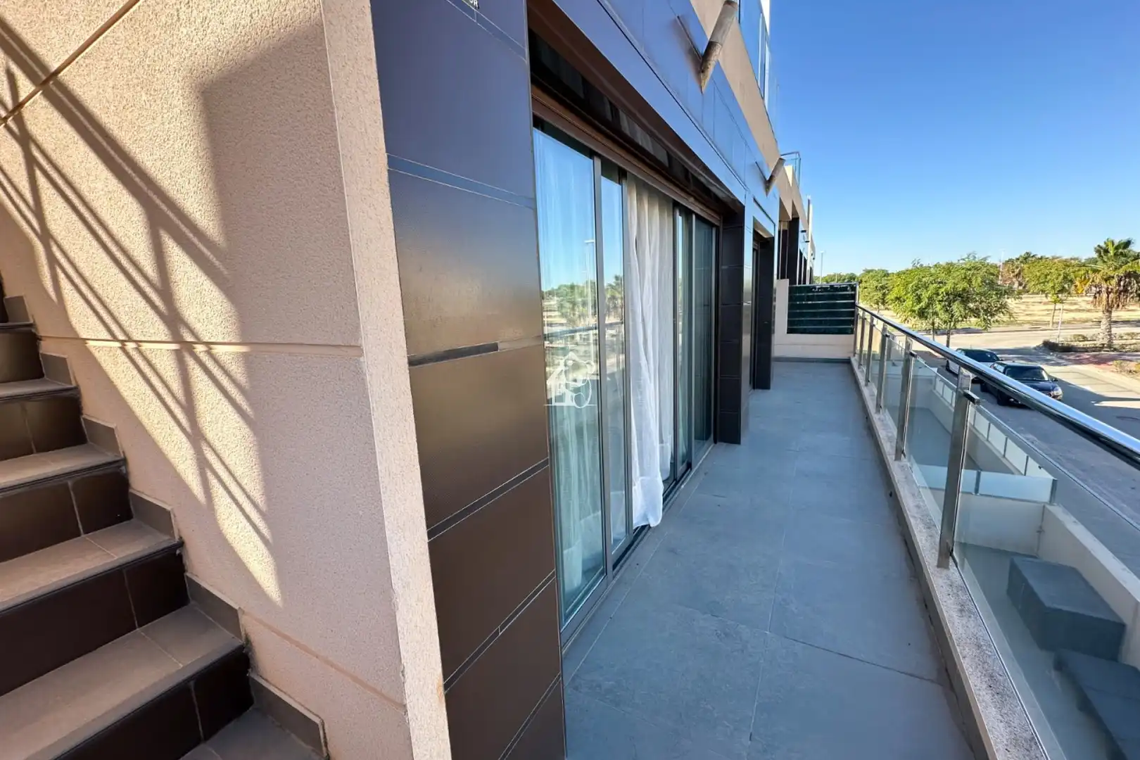 Terrassa de Apartament de lloguer en Pilar de la Horadada amb Aire condicionat, Terrassa i Piscina