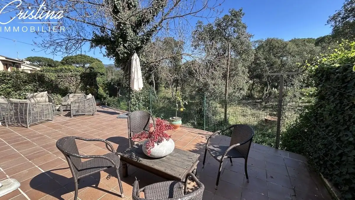 Terrassa de Casa adosada en venda en Santa Cristina d'Aro amb Calefacció