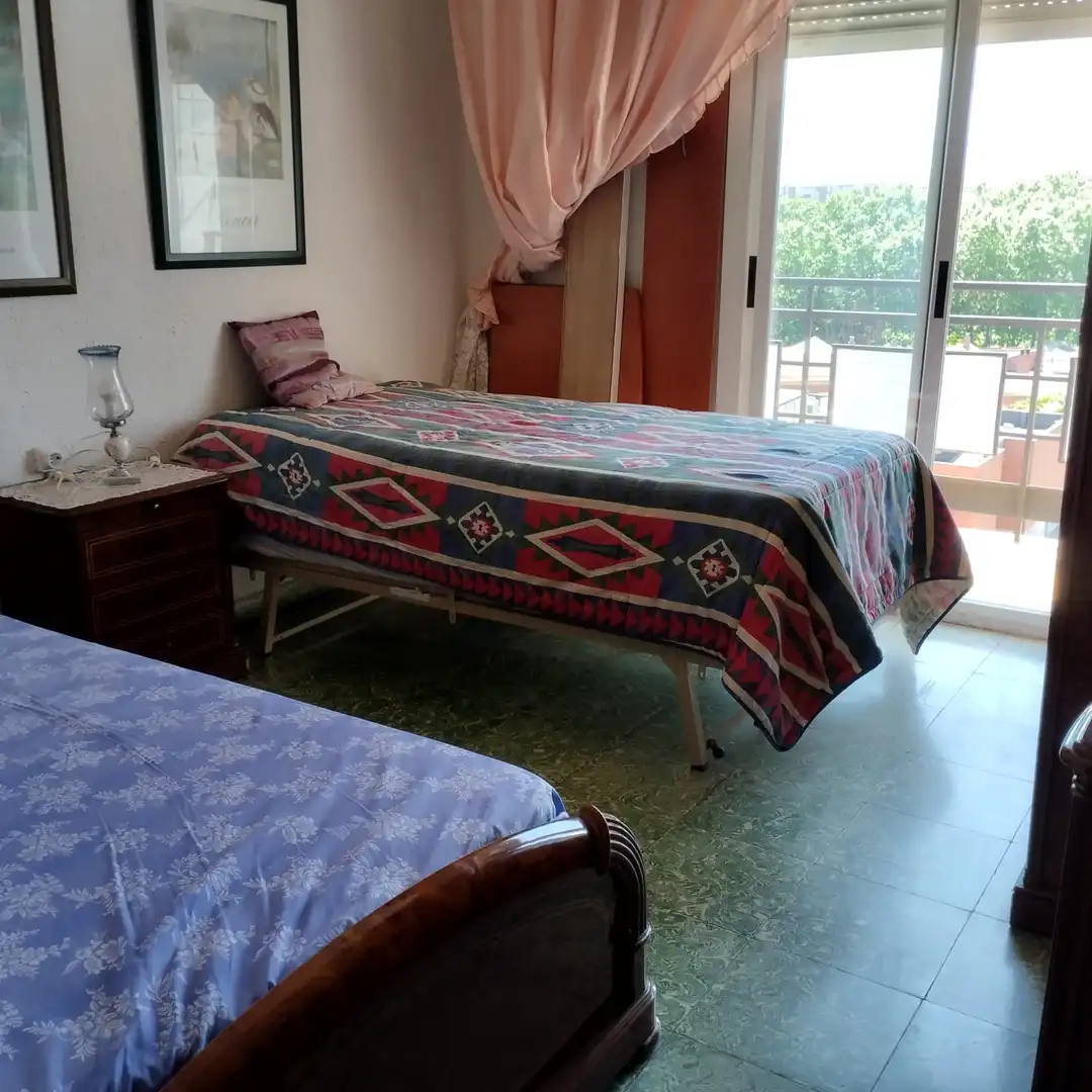 Bedroom of Flat for sale in  Logroño  with Furnished and Balcony
