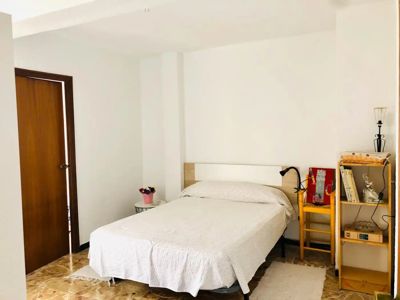 Bedroom of Flat for rent in Elche / Elx  with Air Conditioner, Terrace and Furnished
