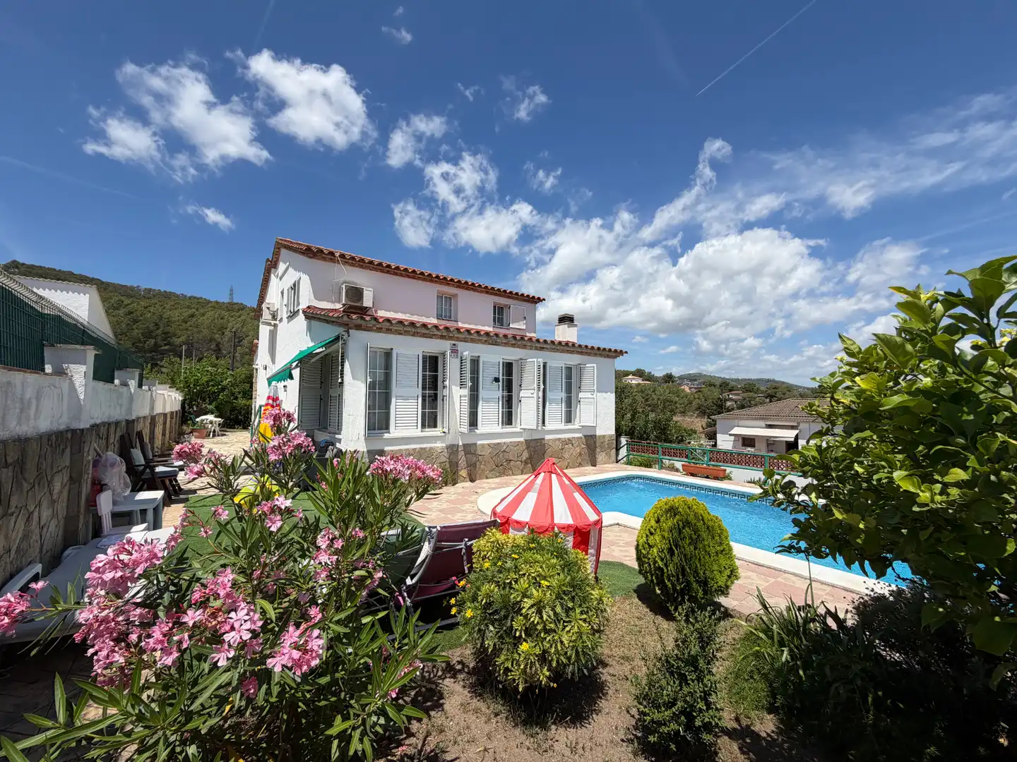 Exterior view of Houses for sale in Canyelles  with Air Conditioner, Heating and Private garden