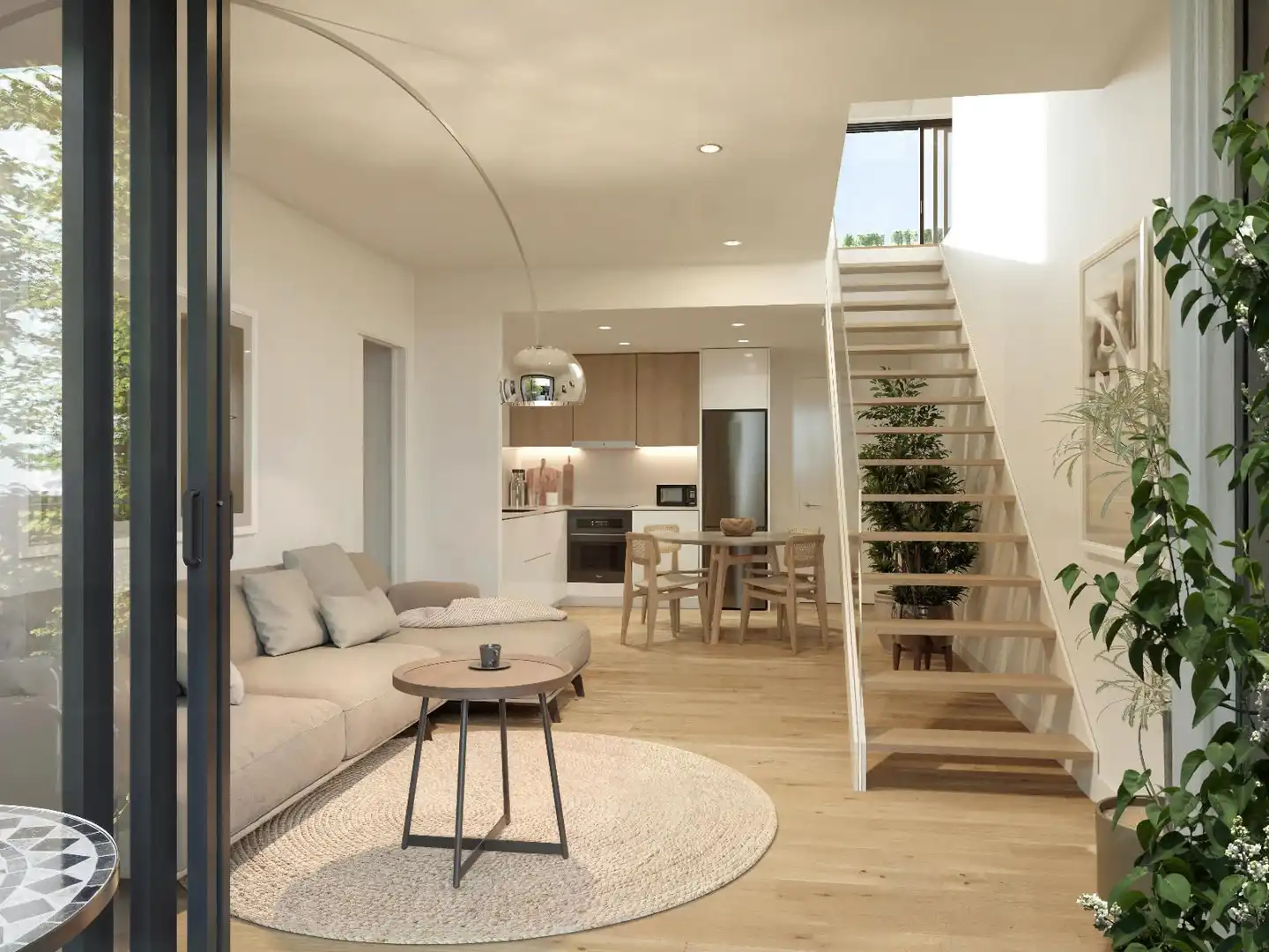 Sala d'estar de Dúplex en venda en Palafrugell amb Aire condicionat i Terrassa