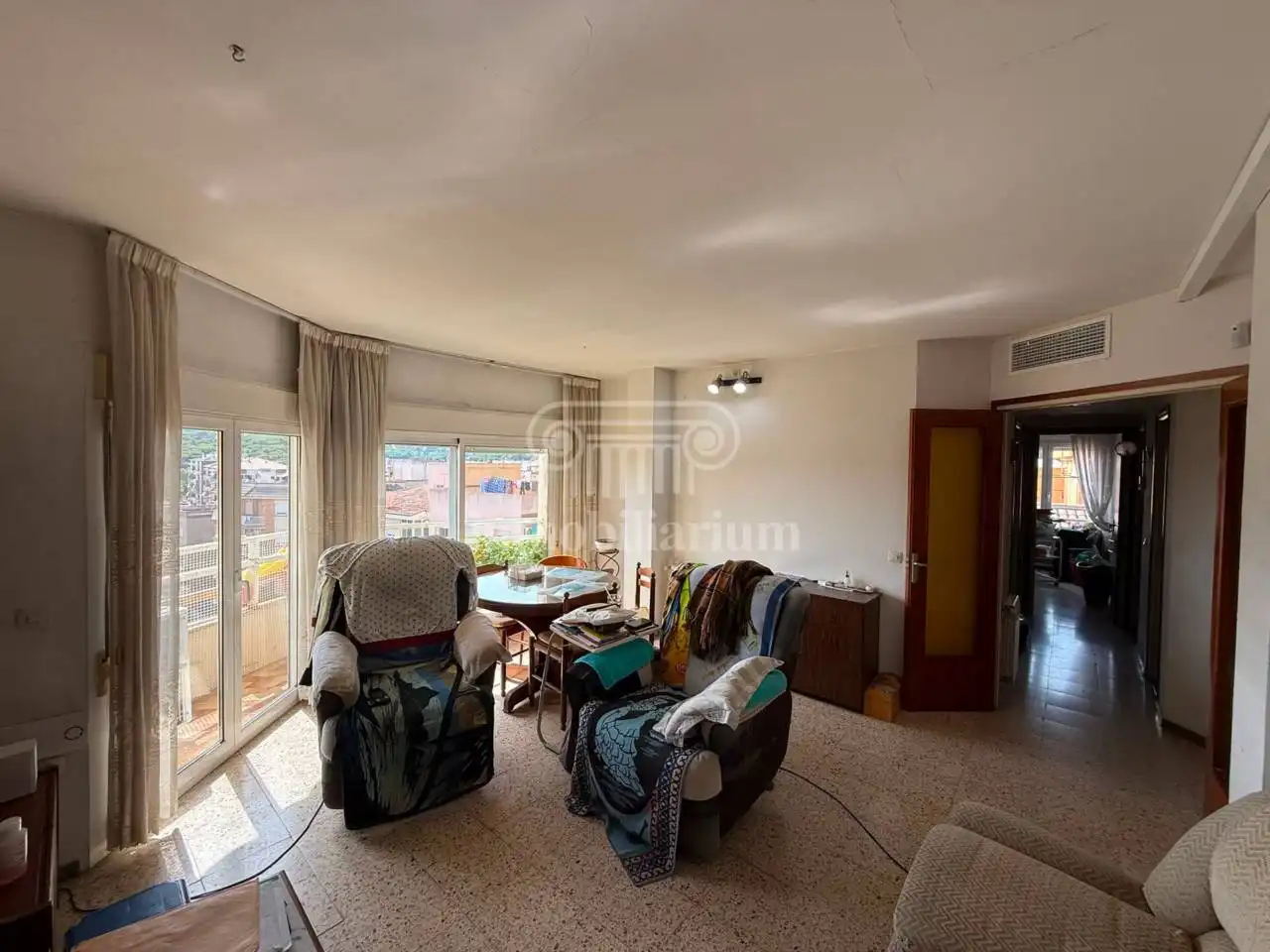 Sala d'estar de Àtic en venda en Lloret de Mar amb Aire condicionat, Calefacció i Moblat