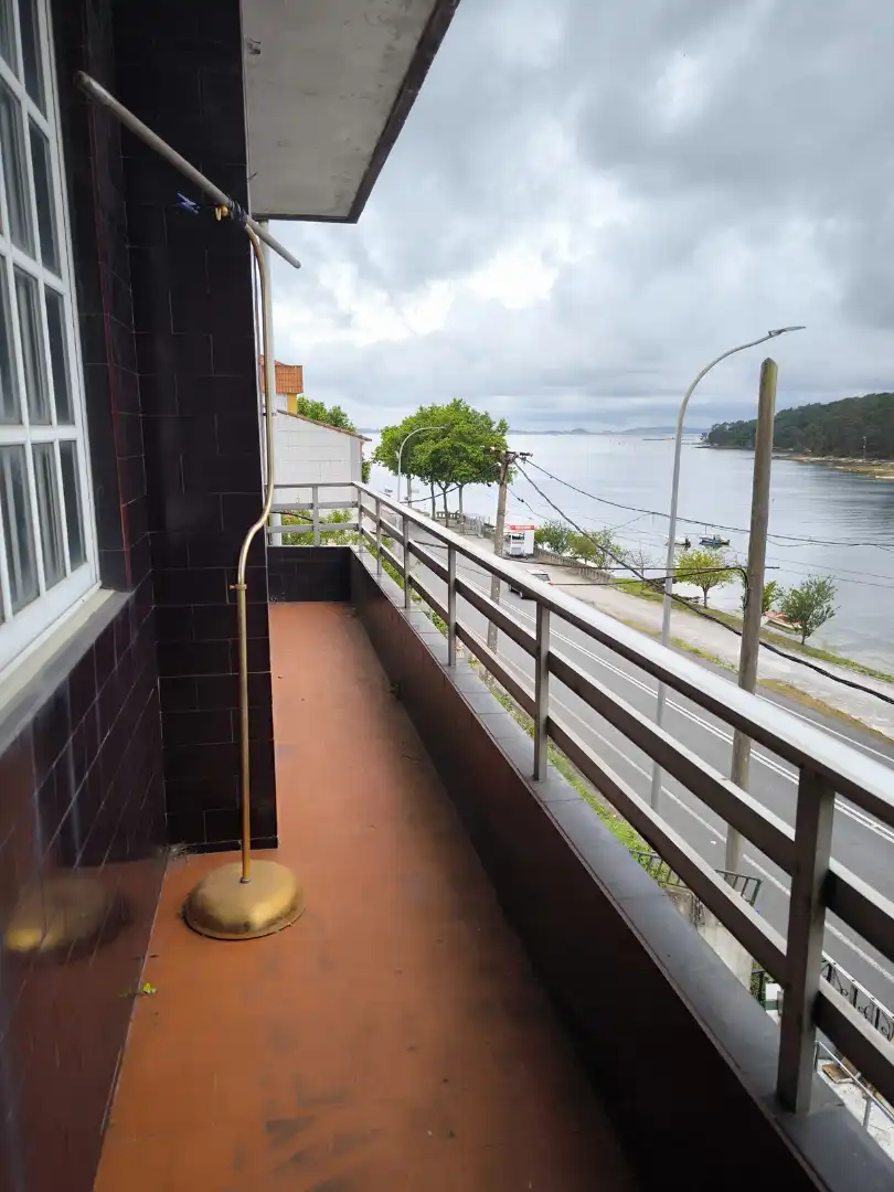 Terraza de Piso en venta en Vilagarcía de Arousa con Balcón
