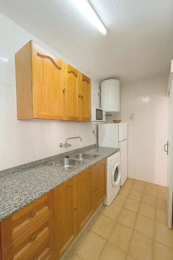 Cuina de Apartament de lloguer en Peñíscola / Peníscola amb Aire condicionat, Calefacció i Terrassa