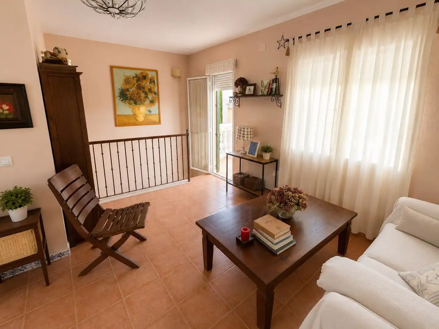 Sala d'estar de Casa adosada en venda en La Antilla amb Aire condicionat, Calefacció i Terrassa