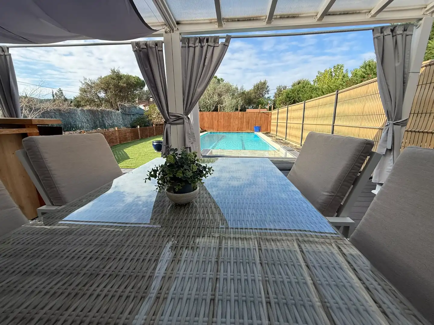 Terraza de Casa o chalet en venta en Caldes de Malavella con Calefacción, Jardín privado y Terraza