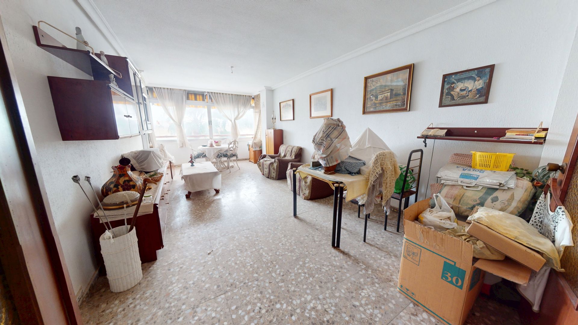 Living room of Flat for sale in Mutxamel  with Air Conditioner