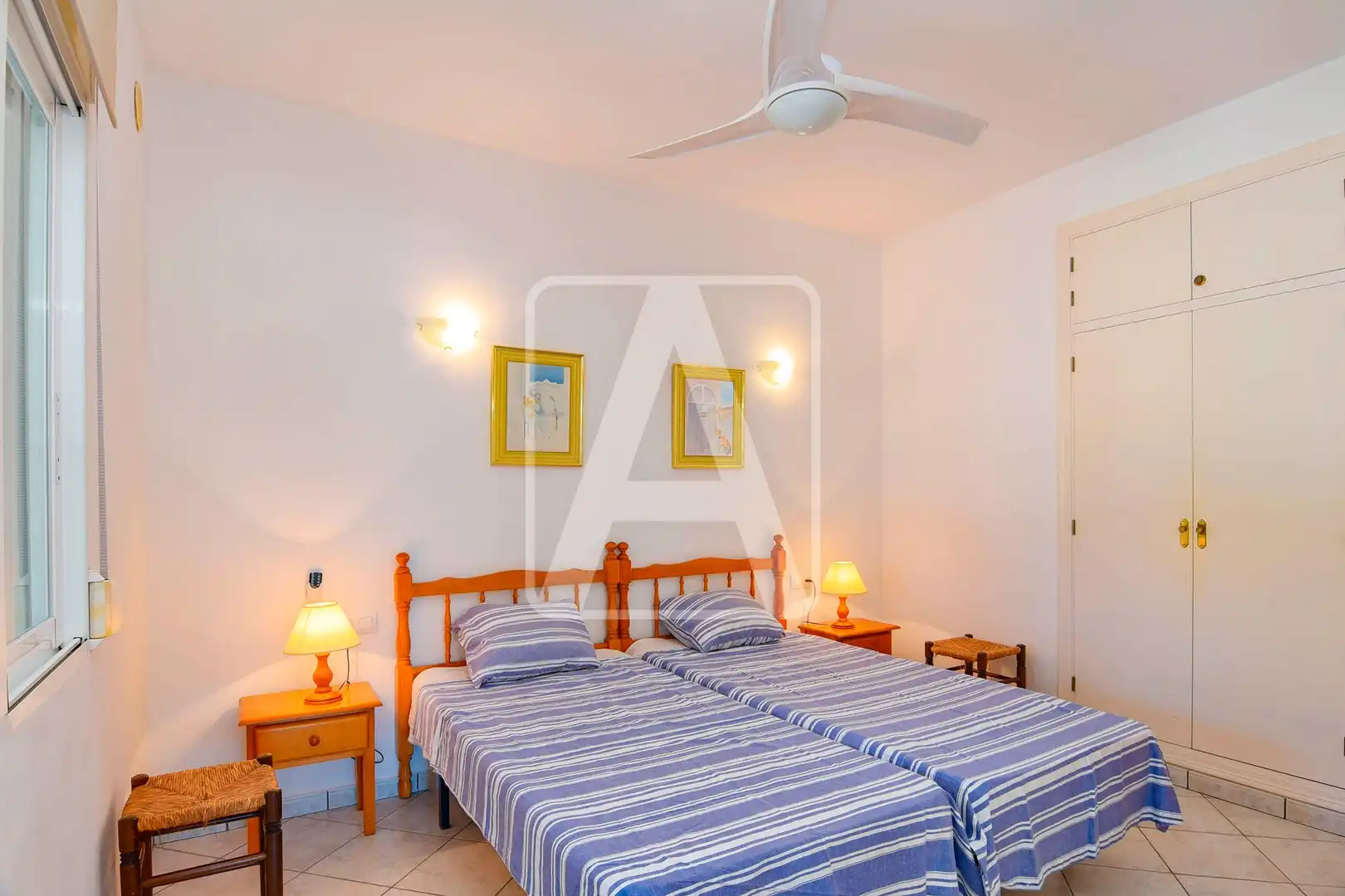 Dormitori de Casa o xalet en venda en Calpe / Calp amb Aire condicionat, Calefacció i Jardí privat