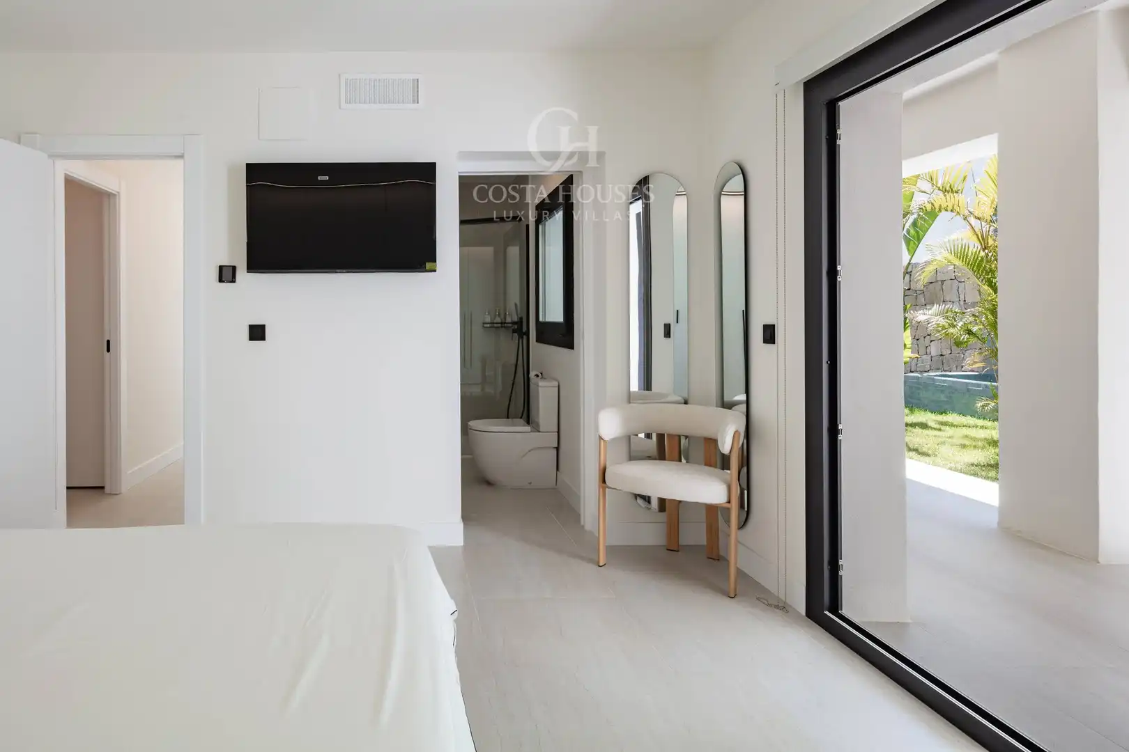 Bedroom of Houses for sale in Jávea / Xàbia  with Air Conditioner, Heating and Private garden