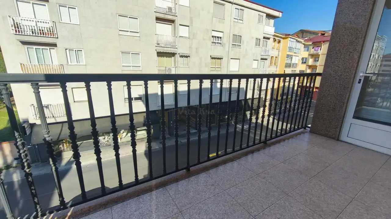 Balcony of Flat for rent in Ourense Capital   with Heating, Parquet flooring and Storage room
