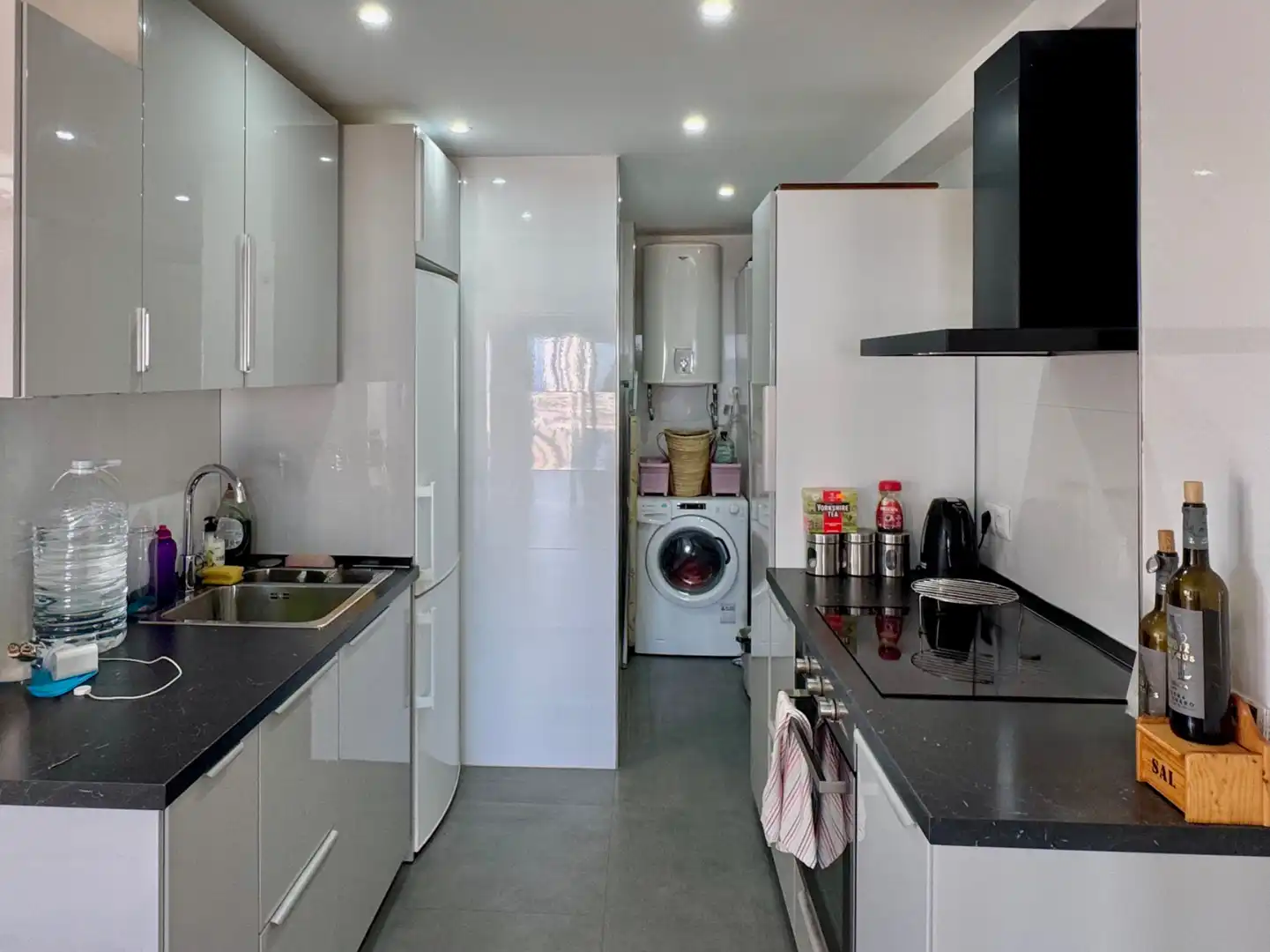 Kitchen of Flat for sale in Los Boliches 
